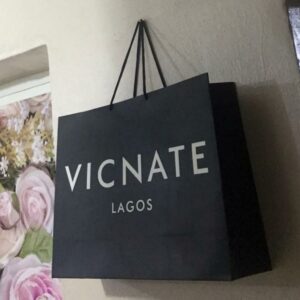 branded paper bag