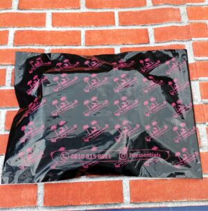 black courier bag