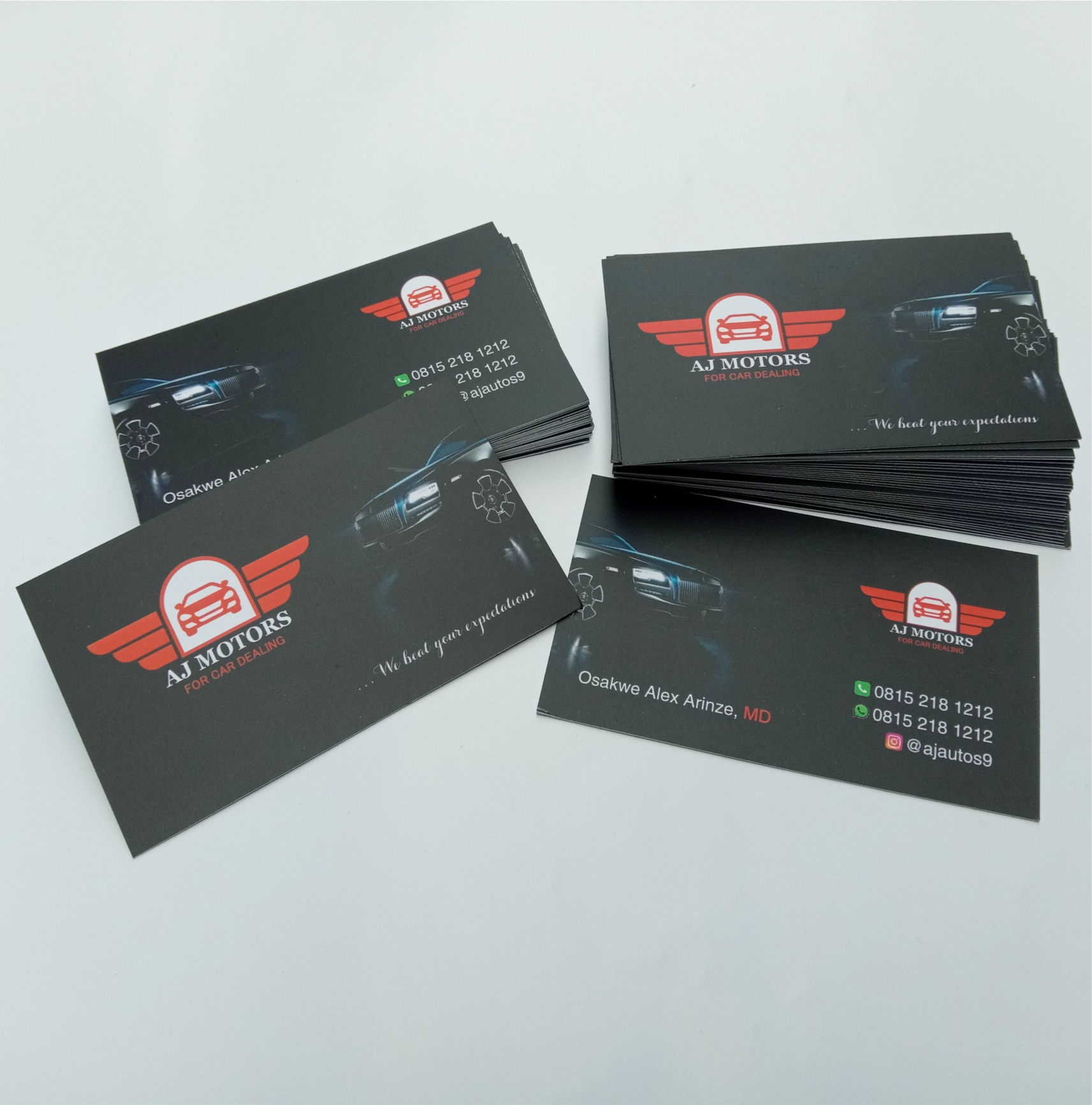 Double-sided-business-card business-cards